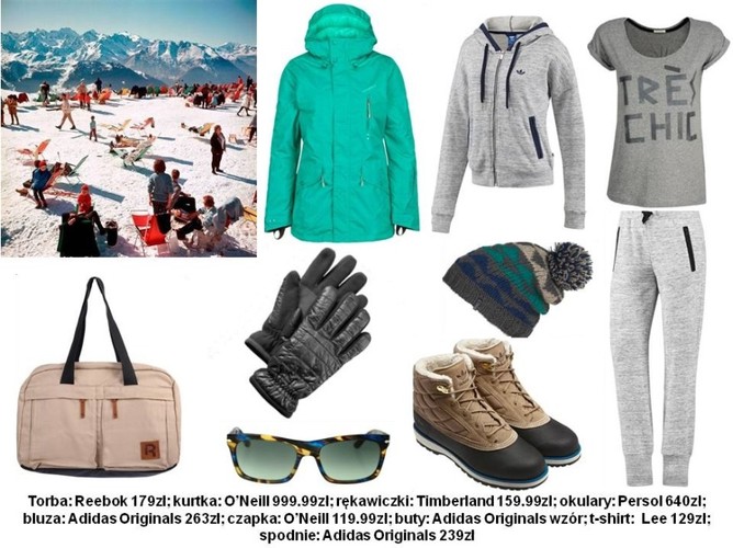 Zima na sportowo - STYLIZACJE