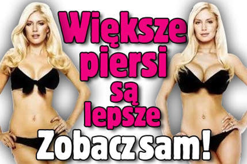 Większe piersi są lepsze. Zobacz sam!