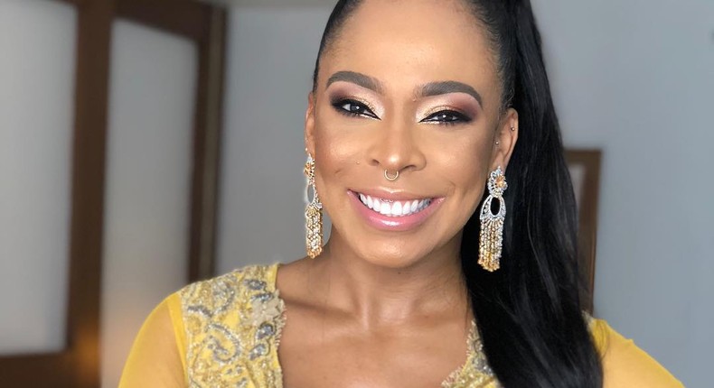 TBoss has for the first time shared with fans some exclusive photos from her maternity baby shoot.[Instagram/OfficialTBoss]