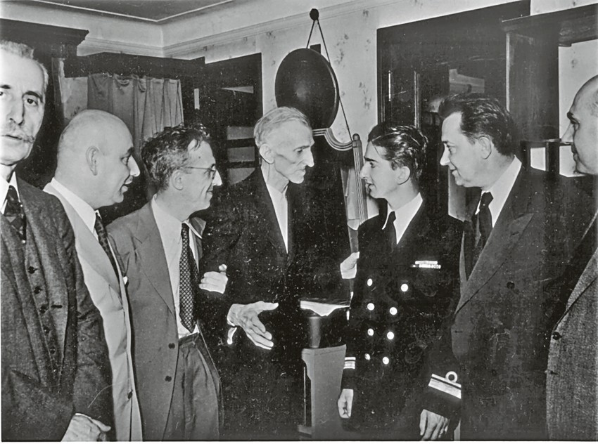 Nikola Tesla sa kraljem Petrom