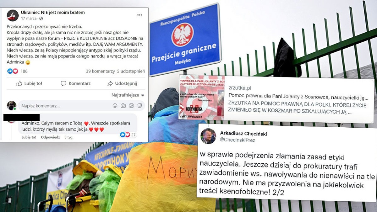 Hejt na Ukraińców. Nauczycielka prowadzi popularny antyukraiński profili?