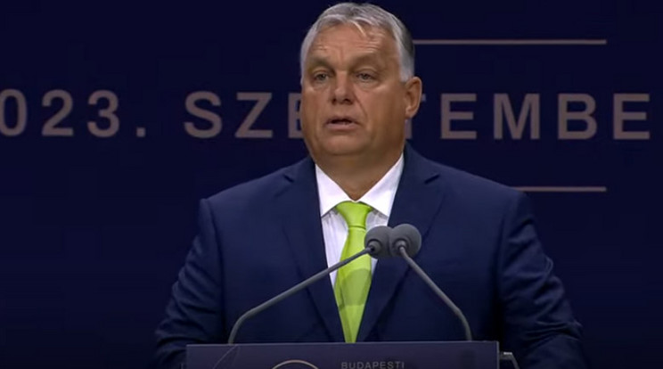 Orbán Viktor beszédet mondott a Budapesti Demográfiai Csúcson