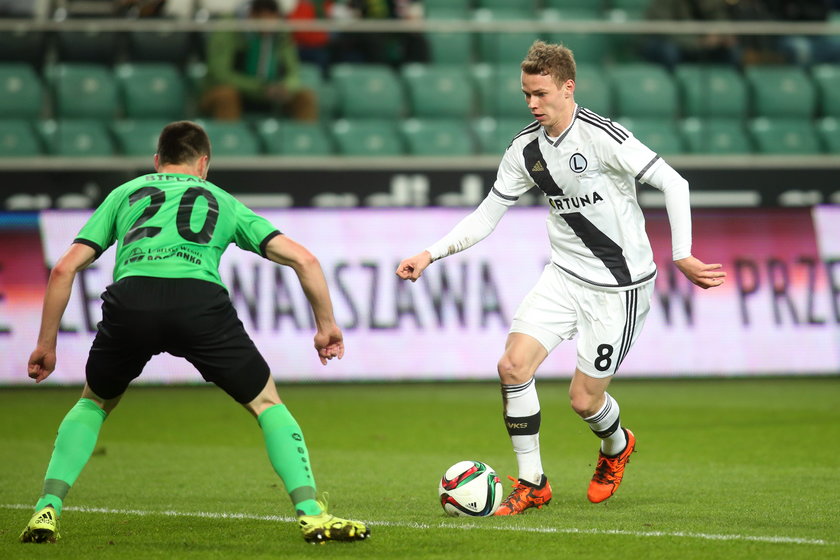 Legia Warszawa pokonała 2:1 Górnika Łęczna w 18. kolejce ekstraklasy