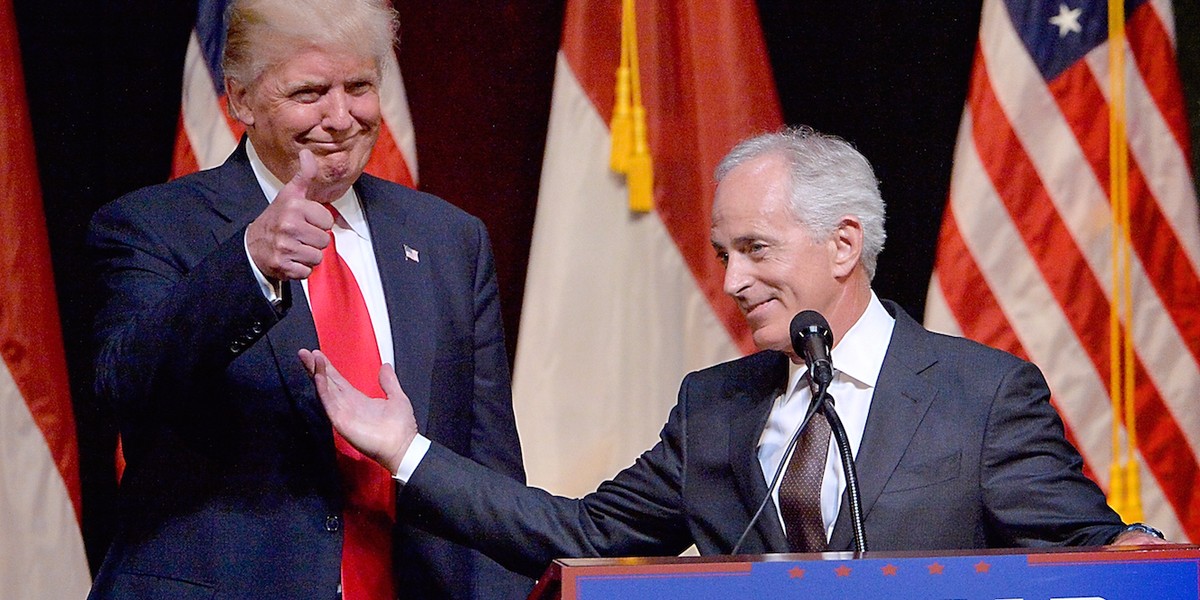 Trump reportedly thought Bob Corker was too short to be secretary of state