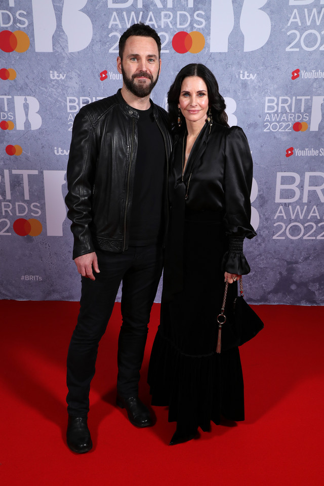 Brit Awards 2022: Johnny McDaid i Courteney Cox