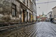 Kraków ulica kamienice