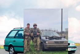 Passat z Bełchatowa na froncie w Ukrainie. "Uratował już wiele istnień"
