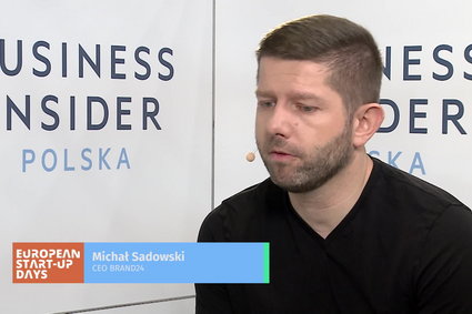 Michał Sadowski z Brand24: Wzięcie inwestora to ukręcenie na siebie bata