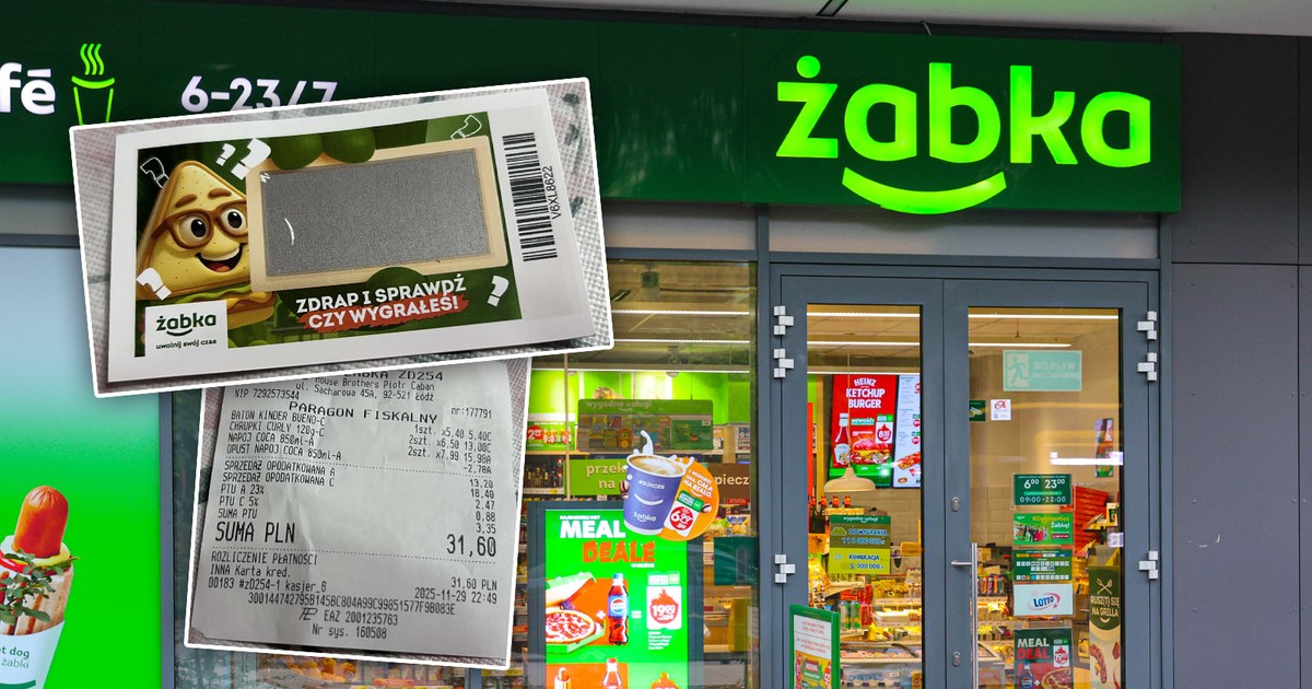 To miały być zwykłe zakupy w Żabce. Kasjerka dała mi zdrapkę. To udało mi się "wydrapać"