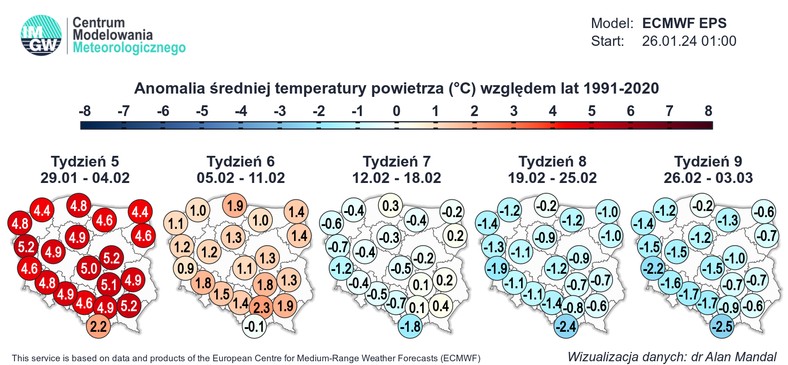 Luty przyniesie powrót zimy