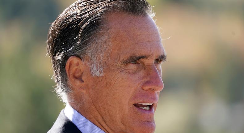 Sen. Mitt Romney (R-Utah).
