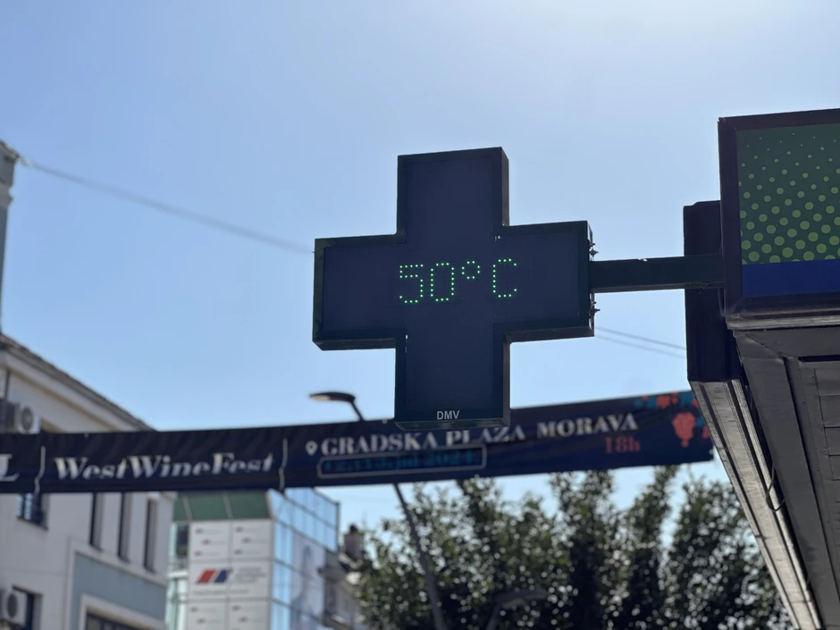 Pedeset stepeni u Čačku