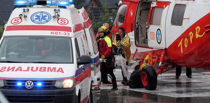 Tragiczne sceny w Tatrach. Pięć osób nie żyje, ponad 150 rannych
