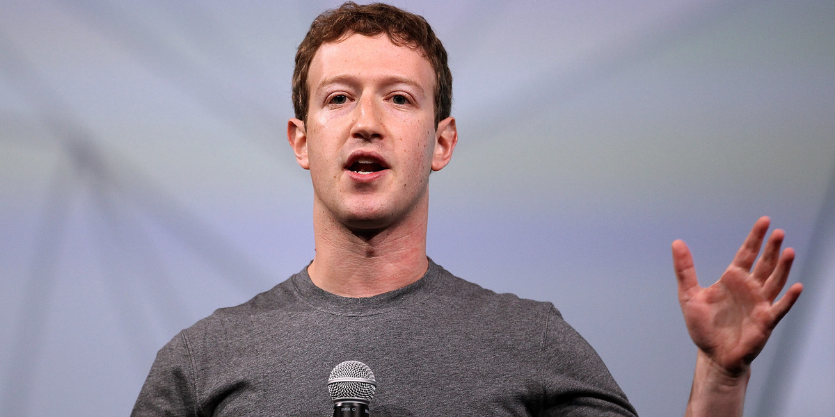 Mark Zuckerberg, współzałożyciel i prezes Facebooka
