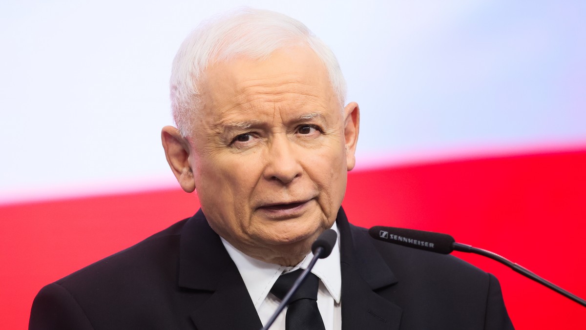 Prezes PiS Jarosław Kaczyński