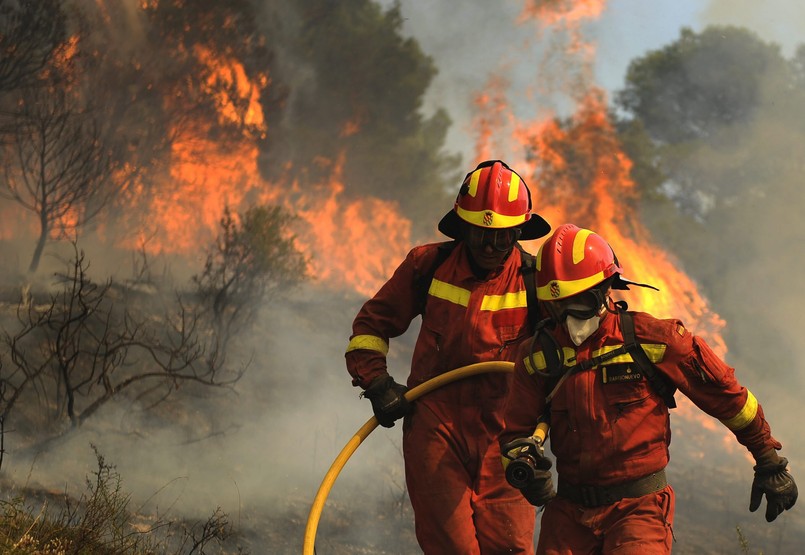 Hiszpania walczy z pożarami