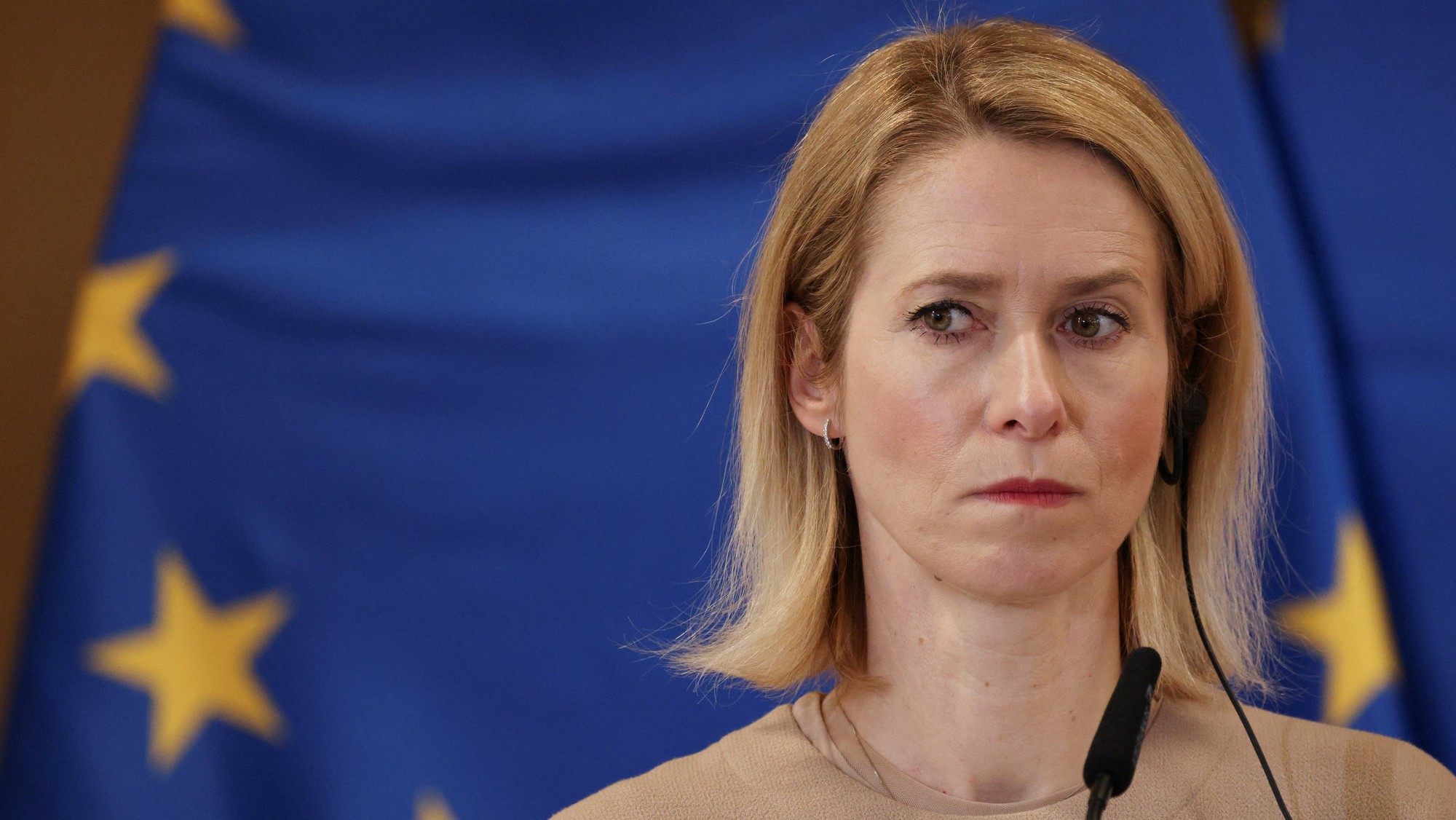 Vysoká predstaviteľka EÚ pre zahraničné veci a bezpečnostnú politiku Kaja Kallasová.