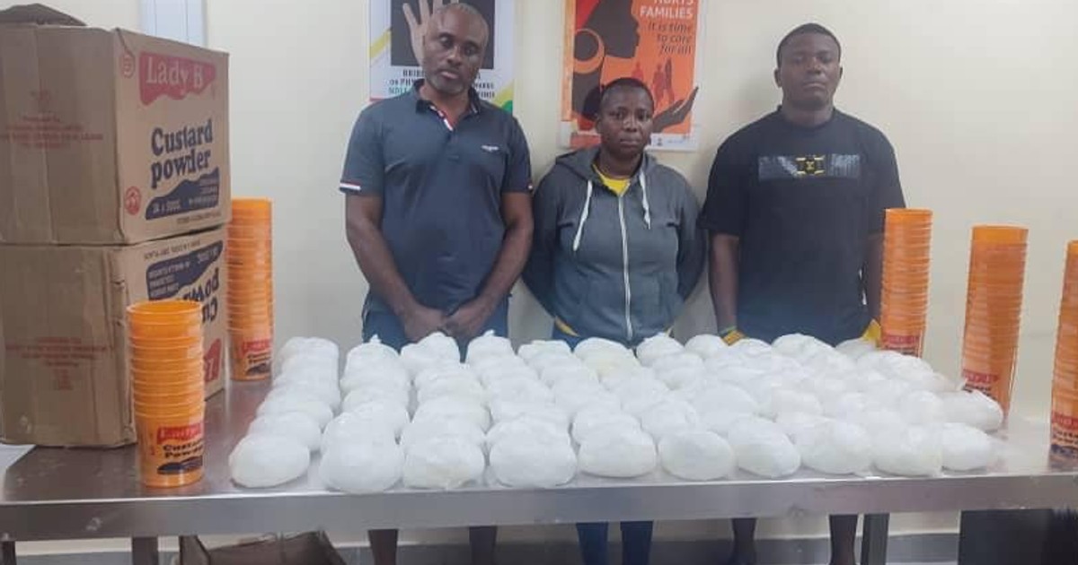 NDLEA intercepts UK-bound N.5bn worth meth in Lagos - Vimarsana News