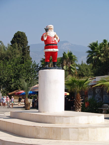 Pomnik Mikołaja w Turcji