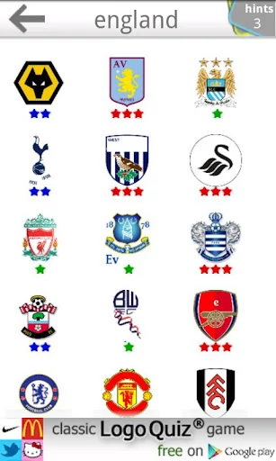 Za darmo na Androida #15: Logo Quiz – Kluby piłkarskie