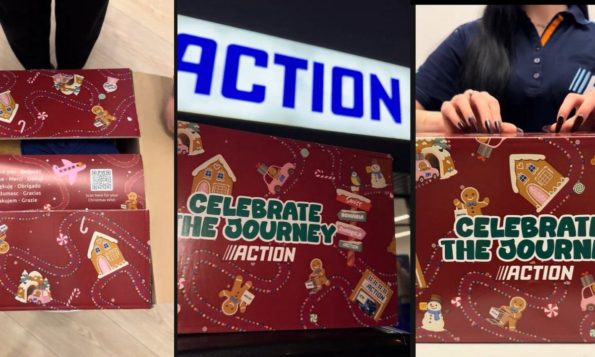 Świąteczne prezenty od Action dla pracowników. Co znalazło się w paczce?