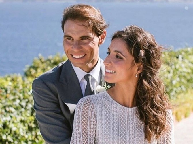 Rafael Nadal i Marija Fransiska Pereljo