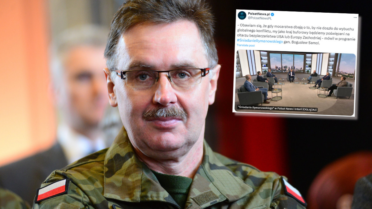 Polski generał ostrzega: bylibyśmy poświęceni na "ołtarzu bezpieczeństwa USA"