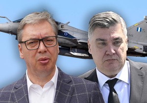 Aleksandar Vučić, Zoran Milanović i rafali  