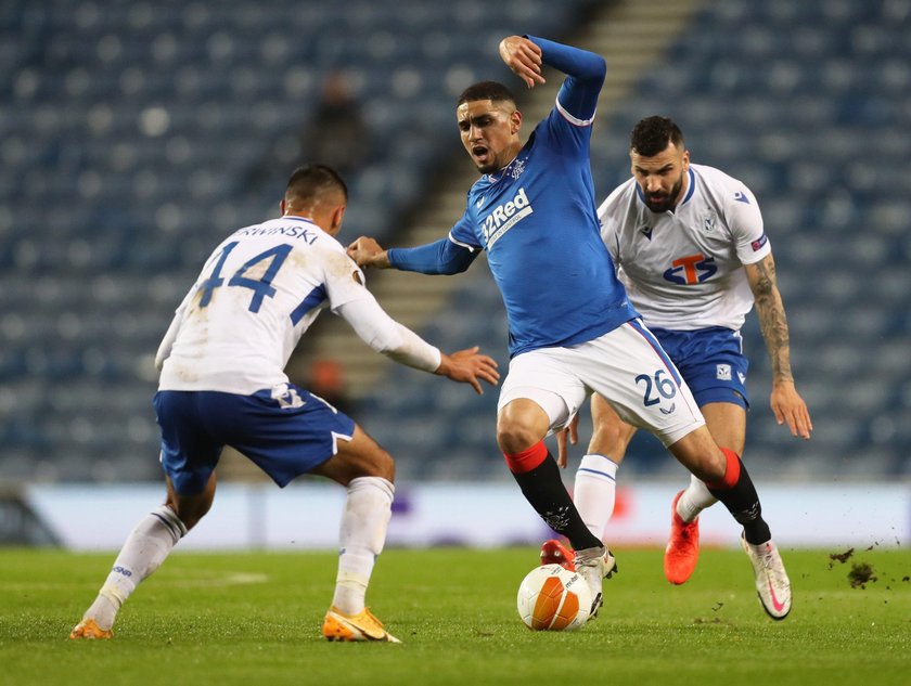 Lech Poznań przegrał z Glasgow Rangers