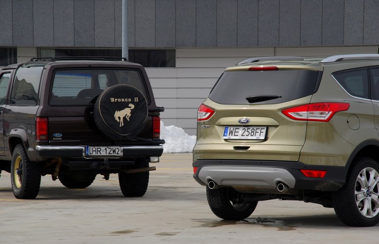 Ford bronco II i ford kuga