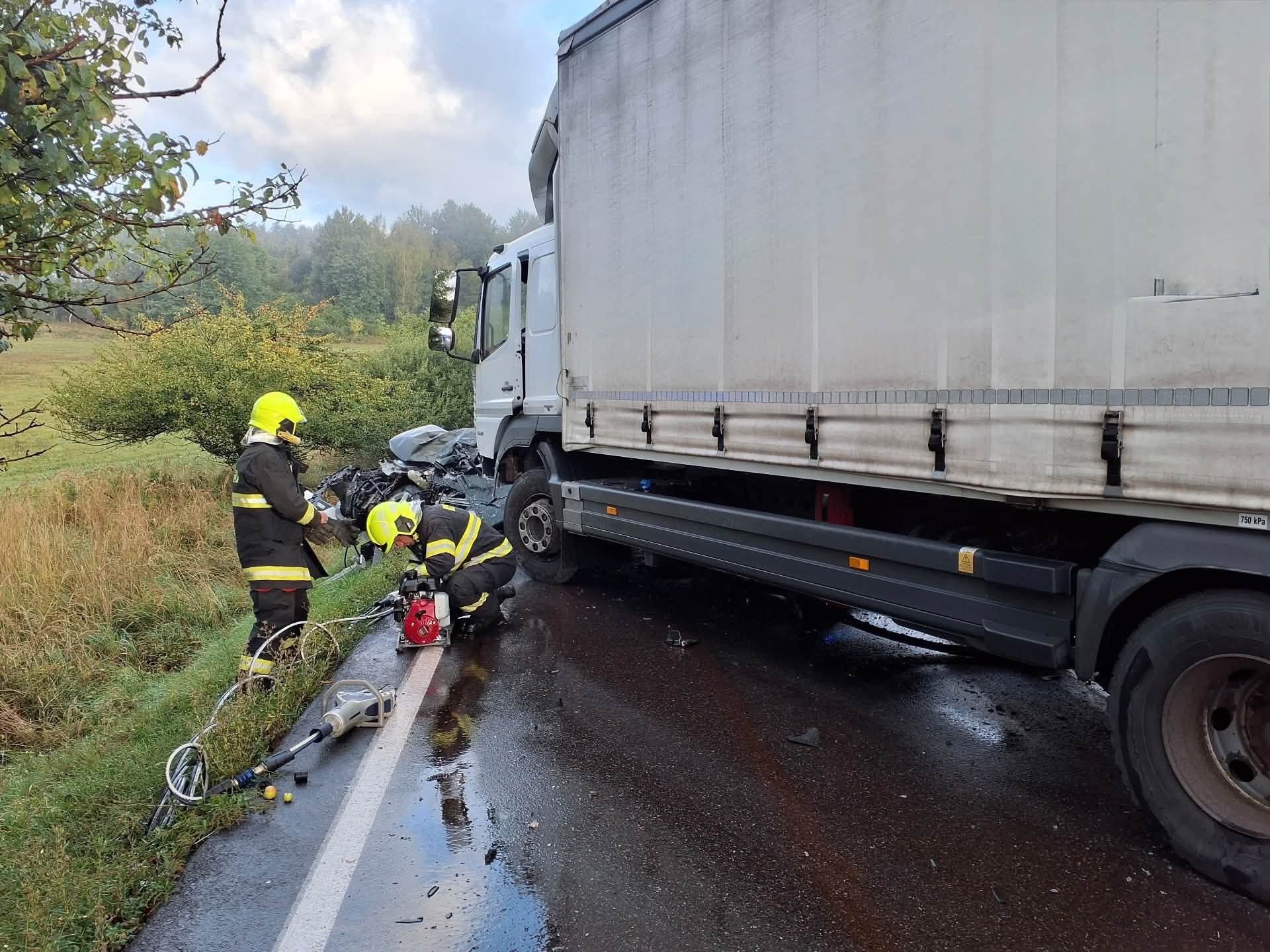 Tragická dopravná nehoda pri Jasenove.