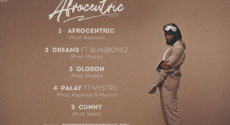  Dimi Keye releases his debut E.P AFROCENTRIC with official video for Palay ft Mystro
