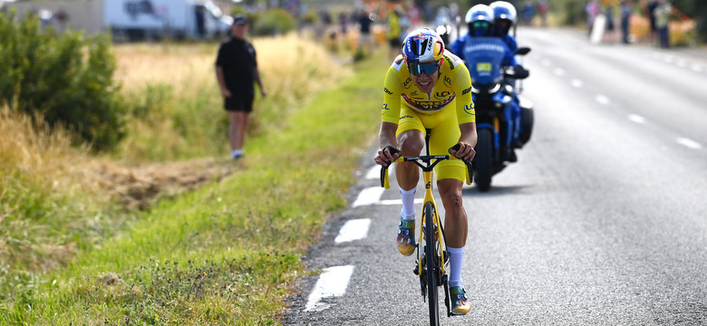 Tour de France: Wiecznie drugi Van Aert wreszcie się doczekał. Wygrał etap w żółtej koszulce
