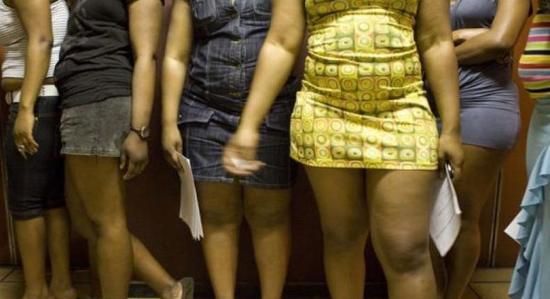 Nigerian prostitutes are demanding for their trade to be made legal