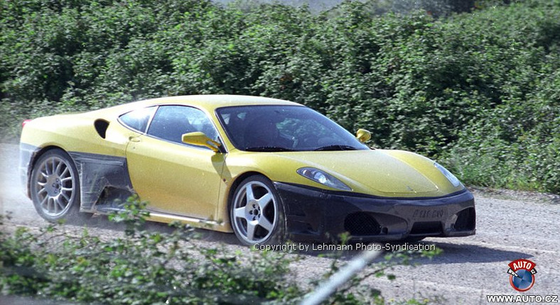 Zdjęcia szpiegowskie: Ferrari F430 Challenge Stradale