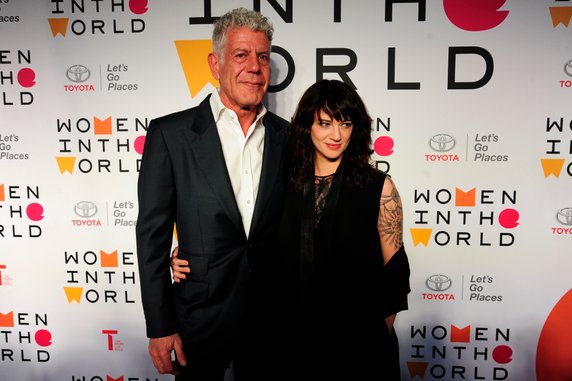 Asia Argento i Anthony Bourdain