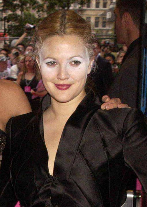 Nieudane makijaże gwiazd: Drew Barrymore