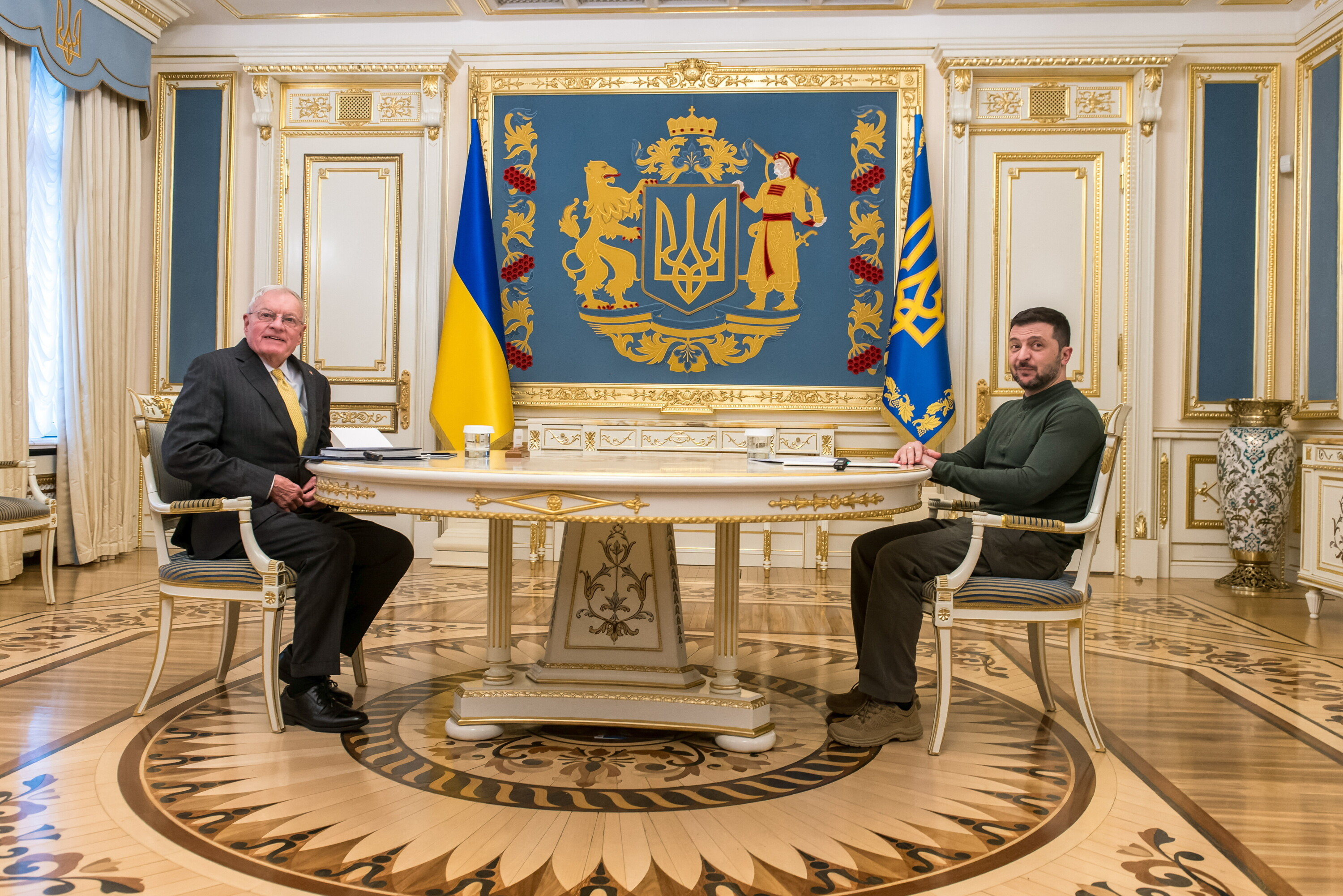 Zełenski spotkał się z wysłannikiem Trumpa w Kijowie