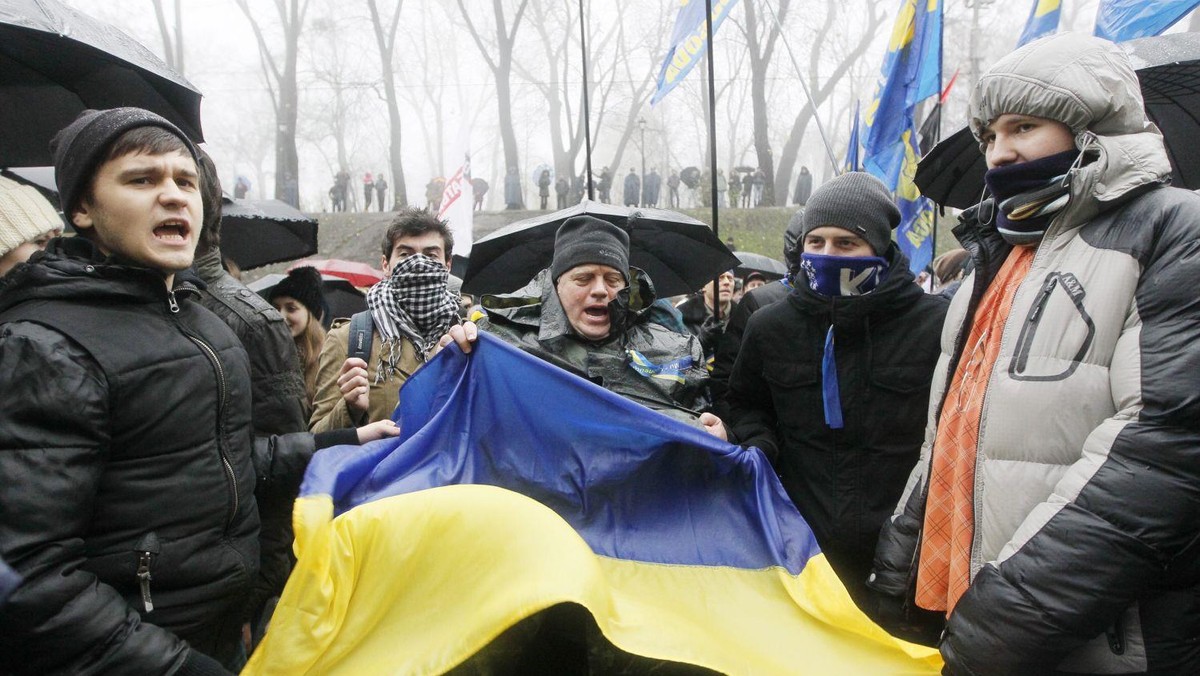 UKRAINE EU PROTESTS