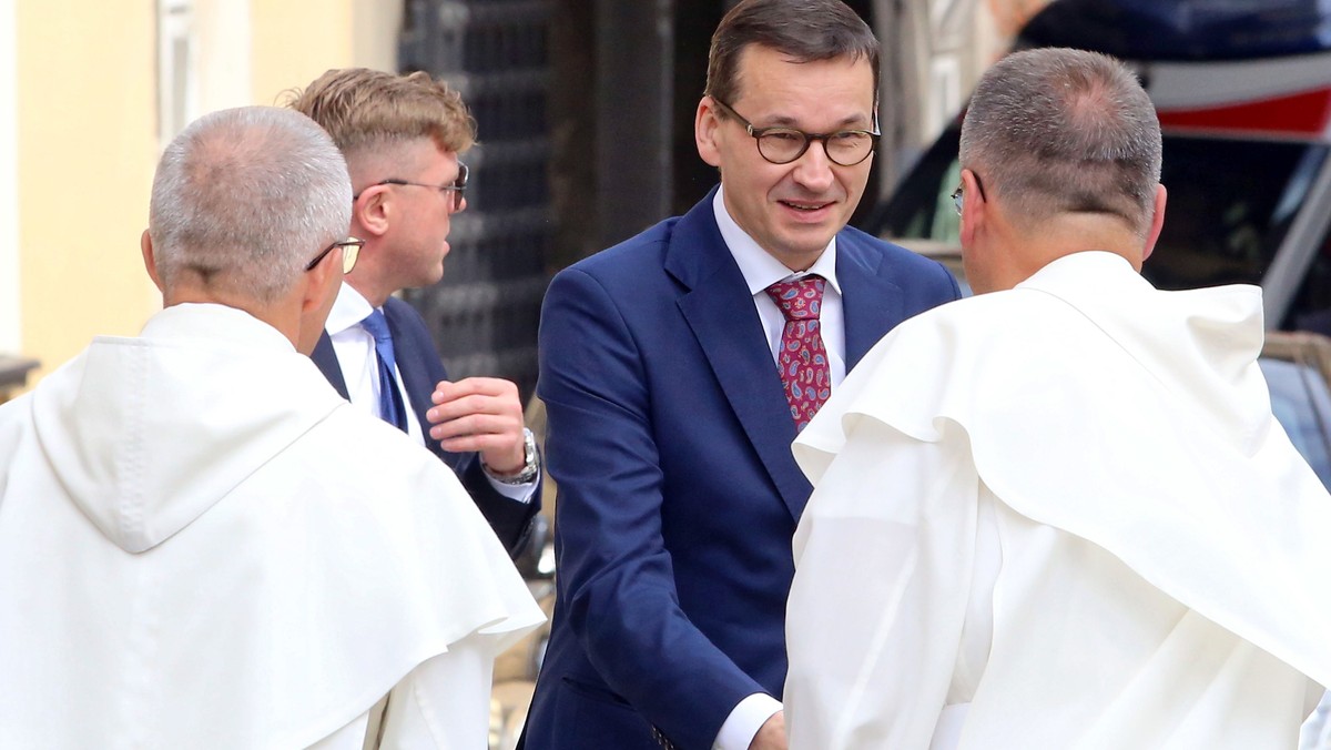 Częstochowa: Mateusz Morawiecki na Jasnej Górze. List Andrzeja Dudy