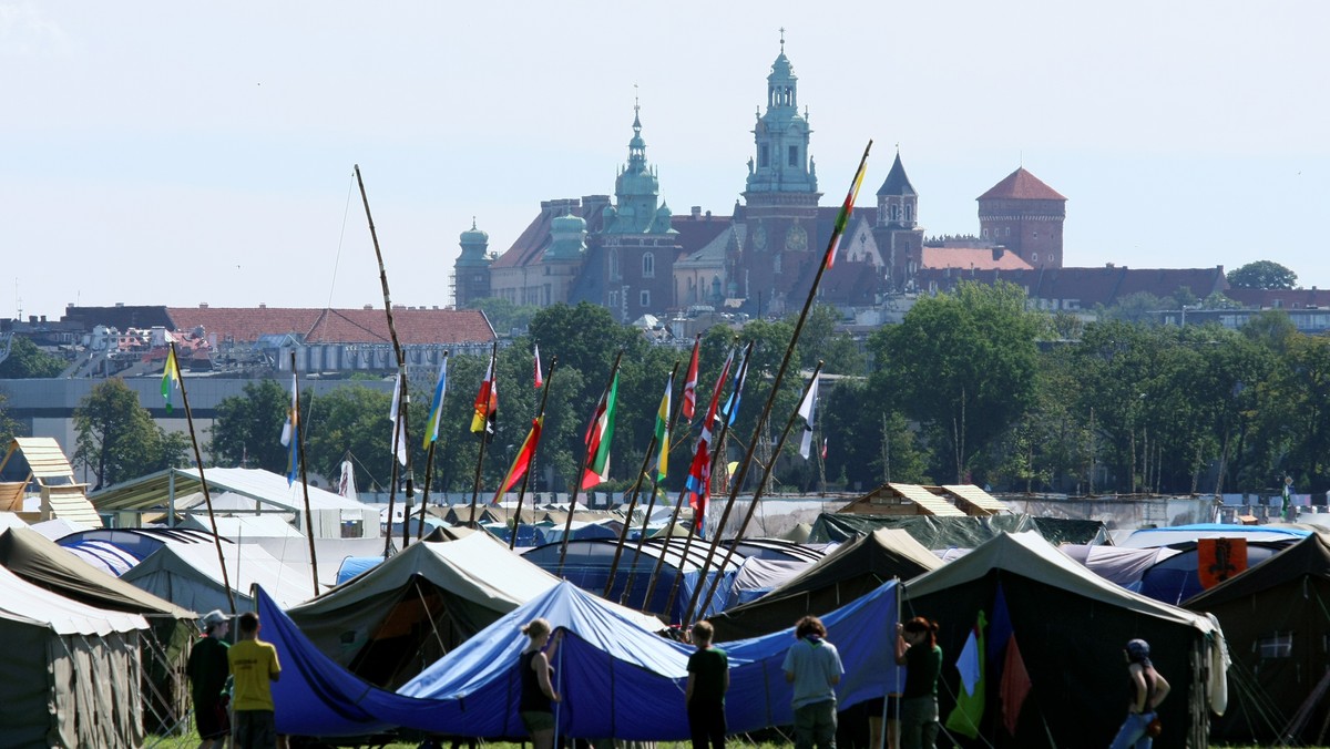 KRAKÓW ZLOT HARCERZY JUBILEUSZ DONALD TUSK