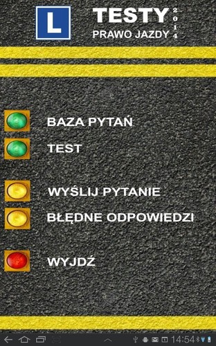 Testy Prawo Jazdy 2014
<br><br>
Aplikacja Testy Prawo Jazdy 2014 to najlepszy sposób na naukę do zbliżającego się egzaminu teoretycznego na prawo jazdy kategorii B. Pobierz i uzyskaj dostęp do największej nieoficjalnej bazy nowych pytań. Już teraz możesz uczyć się testów w każdej wolnej chwili – na lekcjach, w autobusie czy w kolejce, a później pochwalić się swoim wynikiem na Facebook’u.
<br><br>
UWAGA! Baza pytań zawiera nowe pytania obowiązujące od lipca 2014!
<br><br>
Cechy aplikacji Testy Prawo Jazdy 2014:
<br><br>
- podział pytań na ogólne i specjalistyczne
- ponad 2000 pytań w bazie (w tym ponad 1100 ogólnych i prawie 900 specjalistycznych)
- wszystkie pytania z załączonym zdjęciem
- dwa tryby nauki: podgląd pytań i egzamin
- pomiar czasu w trybie egzaminu
- tworzenie listy pytań do powtórzenia - możliwość sprawdzenia listy pytań, na które źle się w ostatnim czasie odpowiedziało
- możliwość zgłoszenia pytania, którego jeszcze nie ma w bazie
- możliwość opublikowania wyniku wykonanego testu na swojej tablicy na Facebook’u.
(opis producenta)
