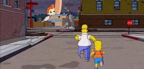 Screen z "Simpsons: The Game" (wersja na Xboxa 360)