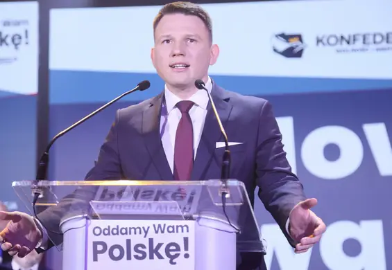 Sławomir Mentzen z Konfederacji liderem poparcia wśród młodych. To efekt TikToka