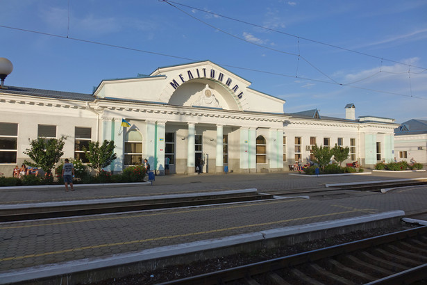Stacja kolejowa w Melitopolu