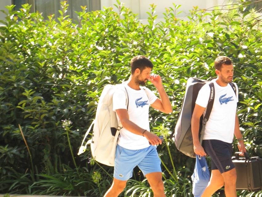 Novak Đoković i Karlos Gomez