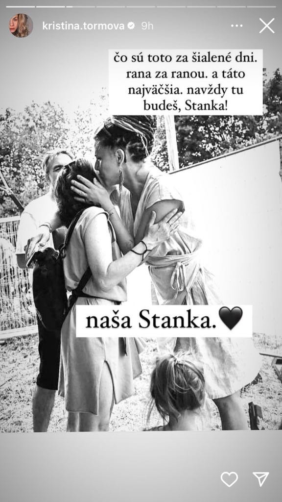 Smrť Stanky zabolela viacerých umelcov.