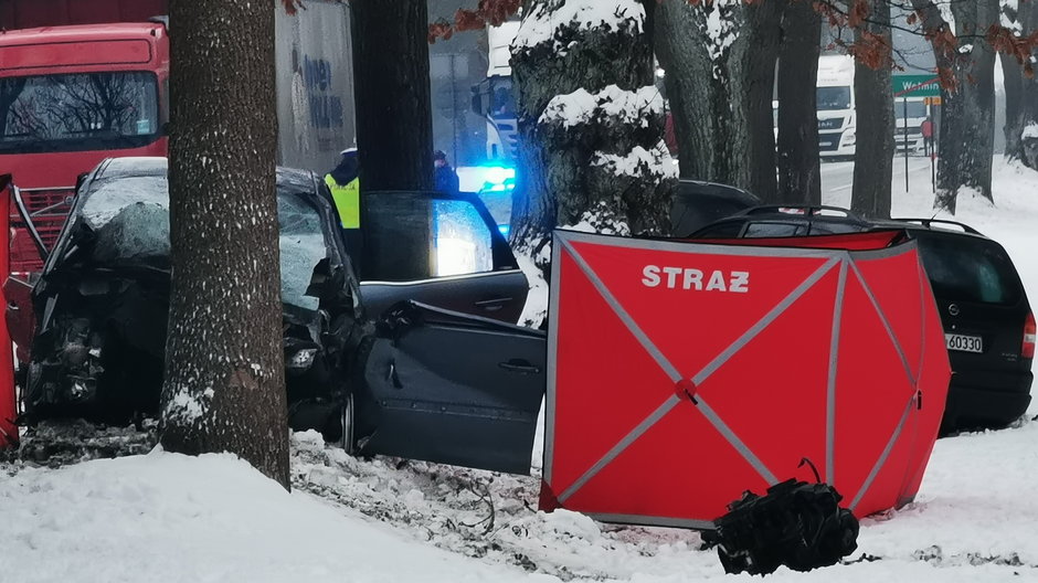 Śmiertelny wypadek w Wełminie