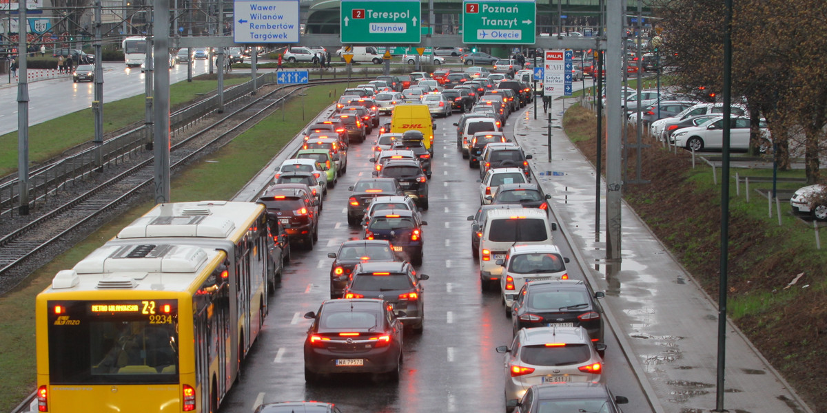 Służewiec został odcięty od świata!