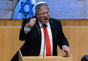 Izraelski ekstremno desničarski ministar nacionalne bezbednosti Itamar Ben-Gvir | Foto: Reuters